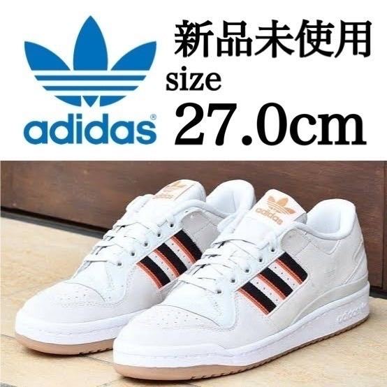 新品未使用 adidas Originals 27.0cm アディダス オリジナルス FORUM 84 LOW ADV フォーラム スニーカー シューズ 箱有り 正規品_画像1