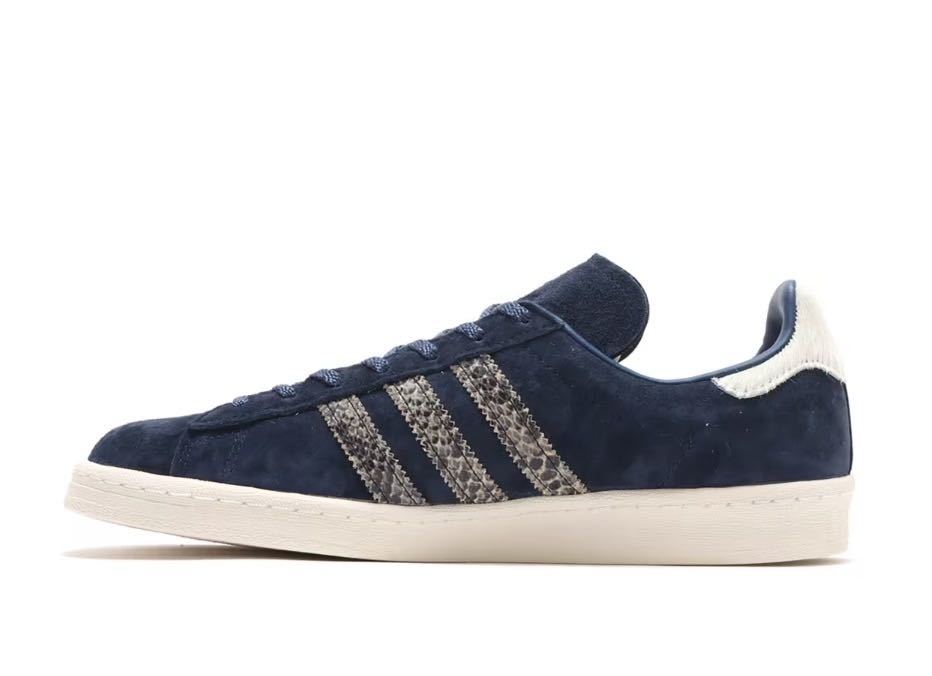 新品未使用 adidas Originals 28.5cm アディダス オリジナルス CAMPUS 80S スニーカー シューズ 復刻 クラシック ハラコ 箱無し 国内正規品_画像4