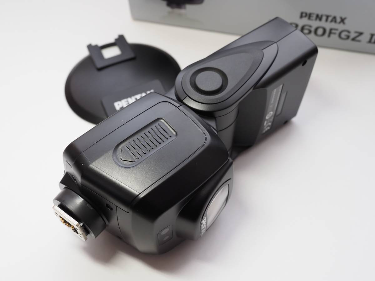 ■PENTAX ペンタックス オートストロボ AF360FGZ Ⅱ スタンド・元箱・取説付属 極美品_画像4