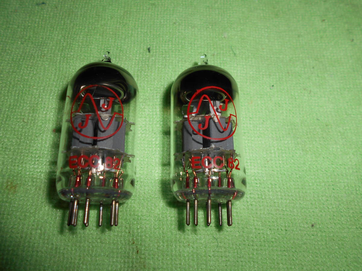 ＪＪ　　ECC82 / 12AU7A　　２本　　中古品_画像1