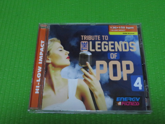エアロビクス用CD「TRIBUTE TO THE LEGENDS OF POP 4」_画像1