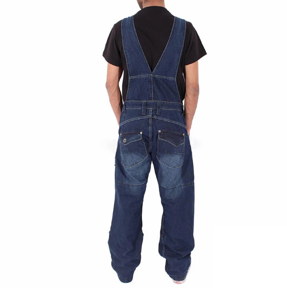  men's overall overall Denim pants coveralls suspenders trousers work clothes S~5XL