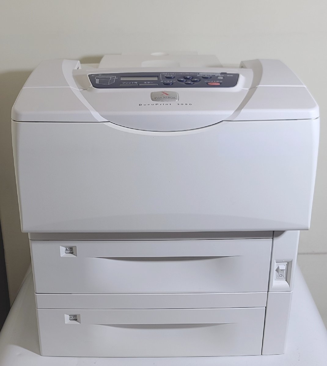 【埼玉発】【FUJIFILM(旧Xerox)】A3モノクロレーザープリンター　DP3050　★2段カセット★カウンター1368枚★動作確認済★　(11-2497)_画像1