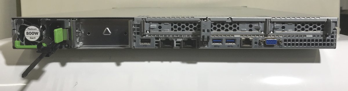 【埼玉発】【FUJITSU】サーバー　RX2530M2　Xeon E5-2640v4＠2.4GHz×2基 / 64GB RAM / 900GB HDD / 初期化済 (3-414)_画像4