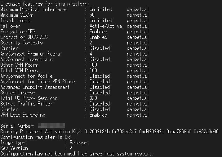 【埼玉発】【CISCO】 ASA5500シリーズアプライアンス　ASA5508 v05　★起動確認、初期化済★　(9-4058)_画像8