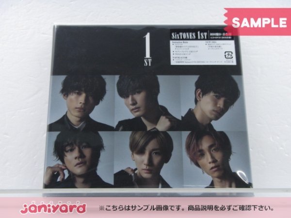SixTONES CD 1ST 初回盤B(音色盤) CD+DVD [良品]_画像1