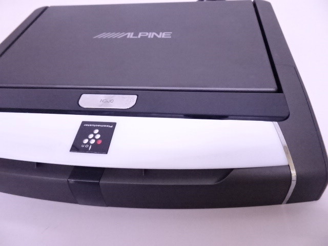 ALPINE アルパイン PCX-R3300B プラズマクラスター付 フリップダウンモニター リアモニター 後部座席 モニター_画像3