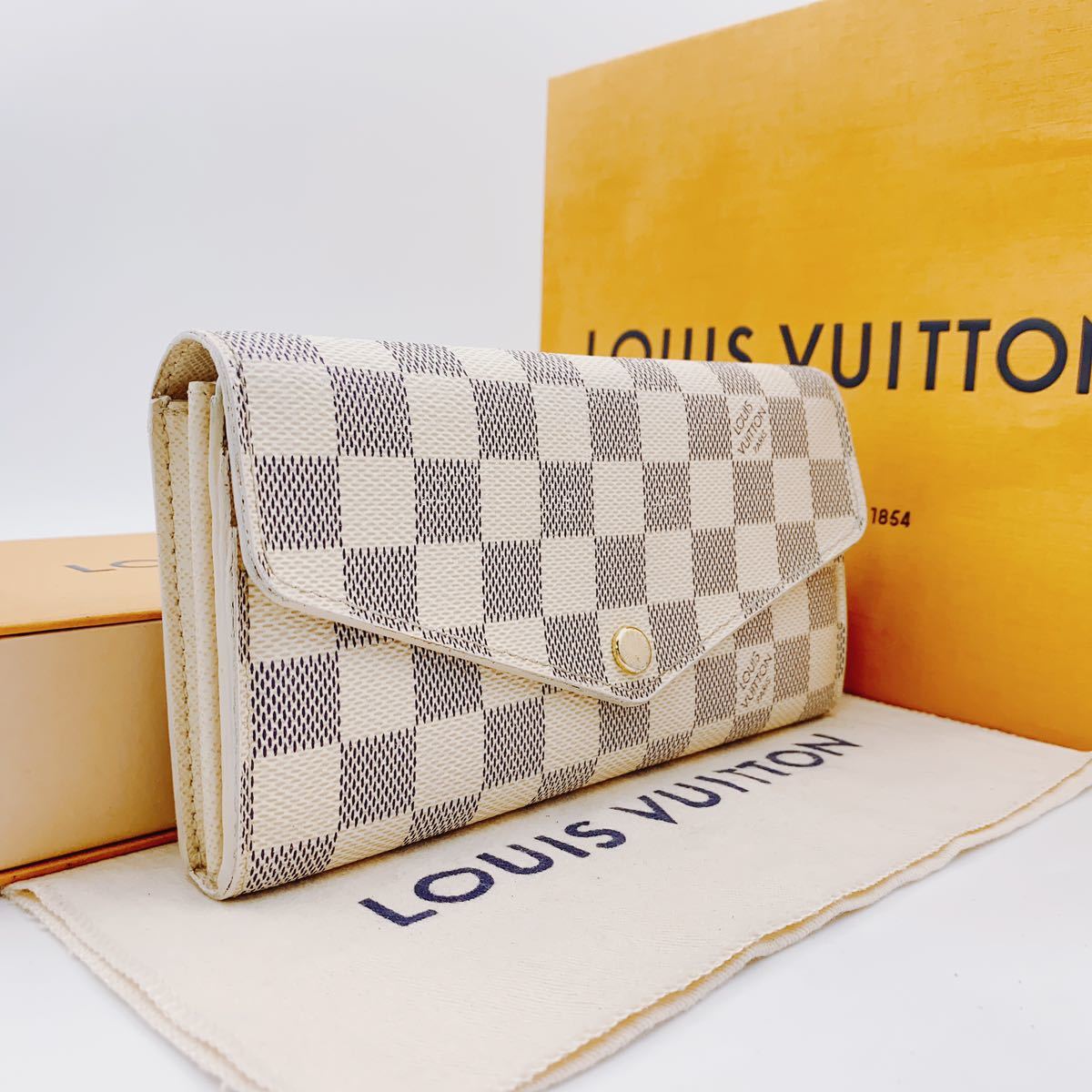 A2228【美品】LOUIS VUITTON ルイヴィトン ダミエ アズール