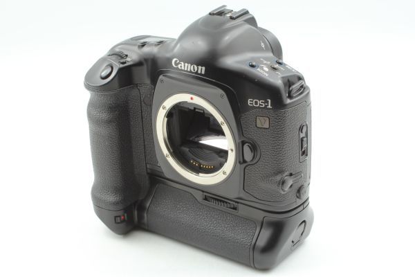 Canon EOS-1V HS PB-E2 Power Drive Booster Film Camera キャノン 一眼レフ フィルムカメラ パワードライブブースター_画像3