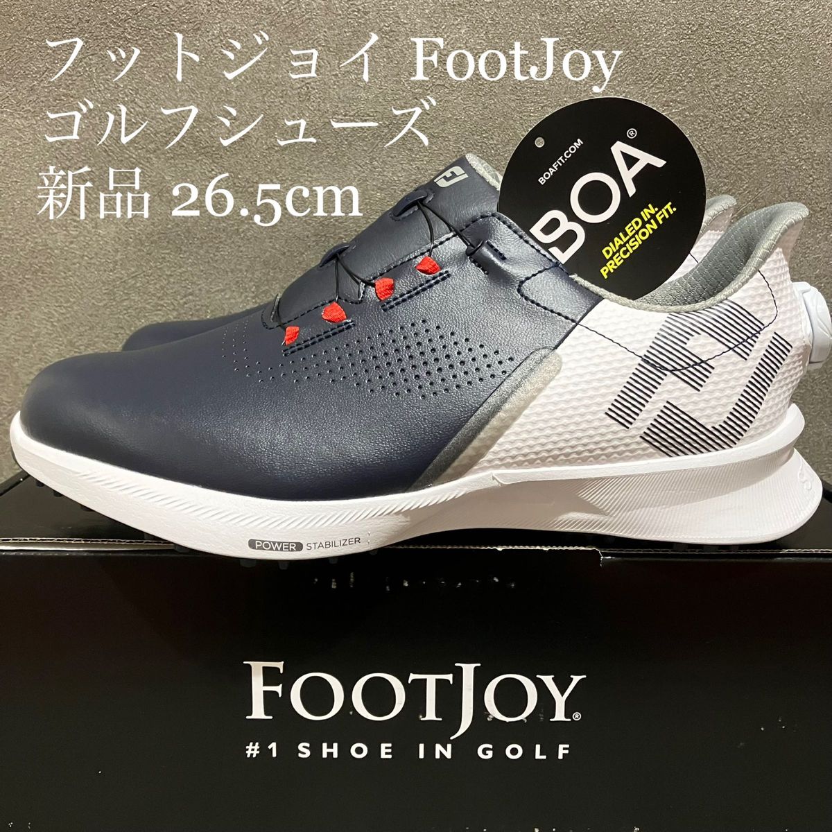 新品】フットジョイ FootJoy 26 5cm ゴルフシューズ BOA Yahoo