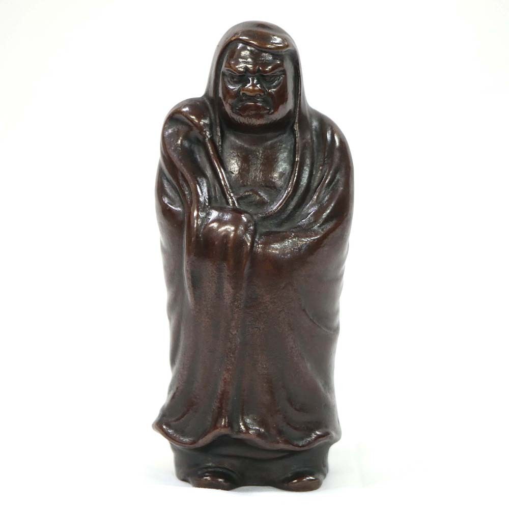 仏像 達磨大師 立像 総高16cm 元禄十三年_画像1