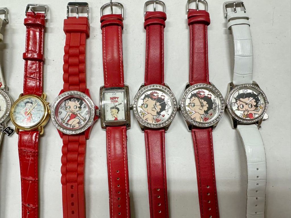 Betty boop ベティちゃん 腕時計 30本 大量 まとめてセット クォーツ まとめ売り F97_画像4