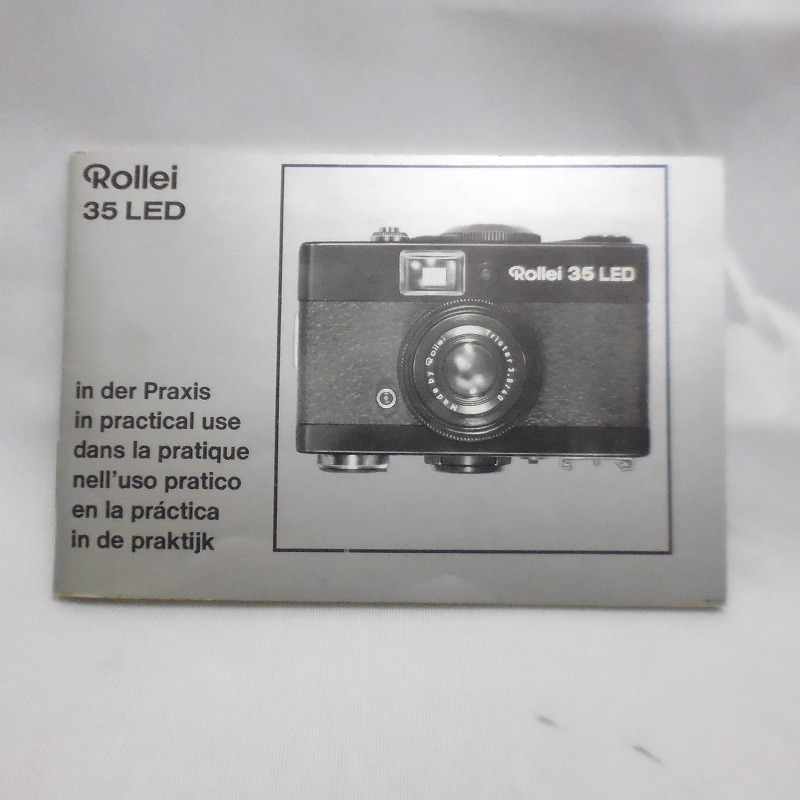 Rollei Rollei 35 LED owner manual control D105
