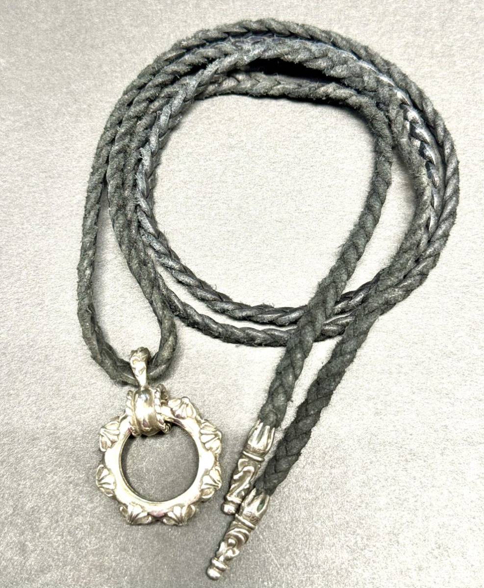 レア Chrome Hearts クロムハーツ スクロール バンド リング レア Chrome Hearts クロムハーツ スクロール バンド リング
