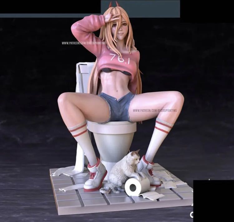 [ free shipping ] garage kit seat . girl 1/16 scale not yet painting taste assembly resin 