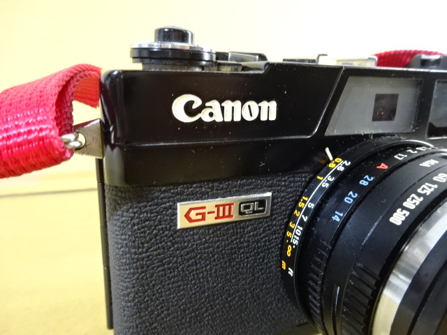 PB-43/Canonキャノン G-Ⅲ QL キャノネットCanonet QL17 一眼レフフィルムカメラ コンパクトカメラ レトロ 光学機器 映像機器_画像3