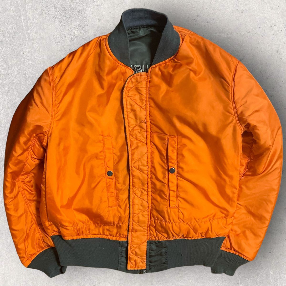ALPHA INDUSTRIES 90s USA製 ビンテージ バッグ刺繍 ALPHA INDUSTRIES 90s USA製 ビンテージ バッグ刺繍