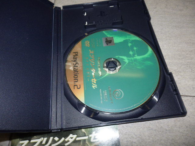 PS2 トム・クランシーシリーズ スプリンターセル カオスセオリー プレイステーション H10/3104_画像3