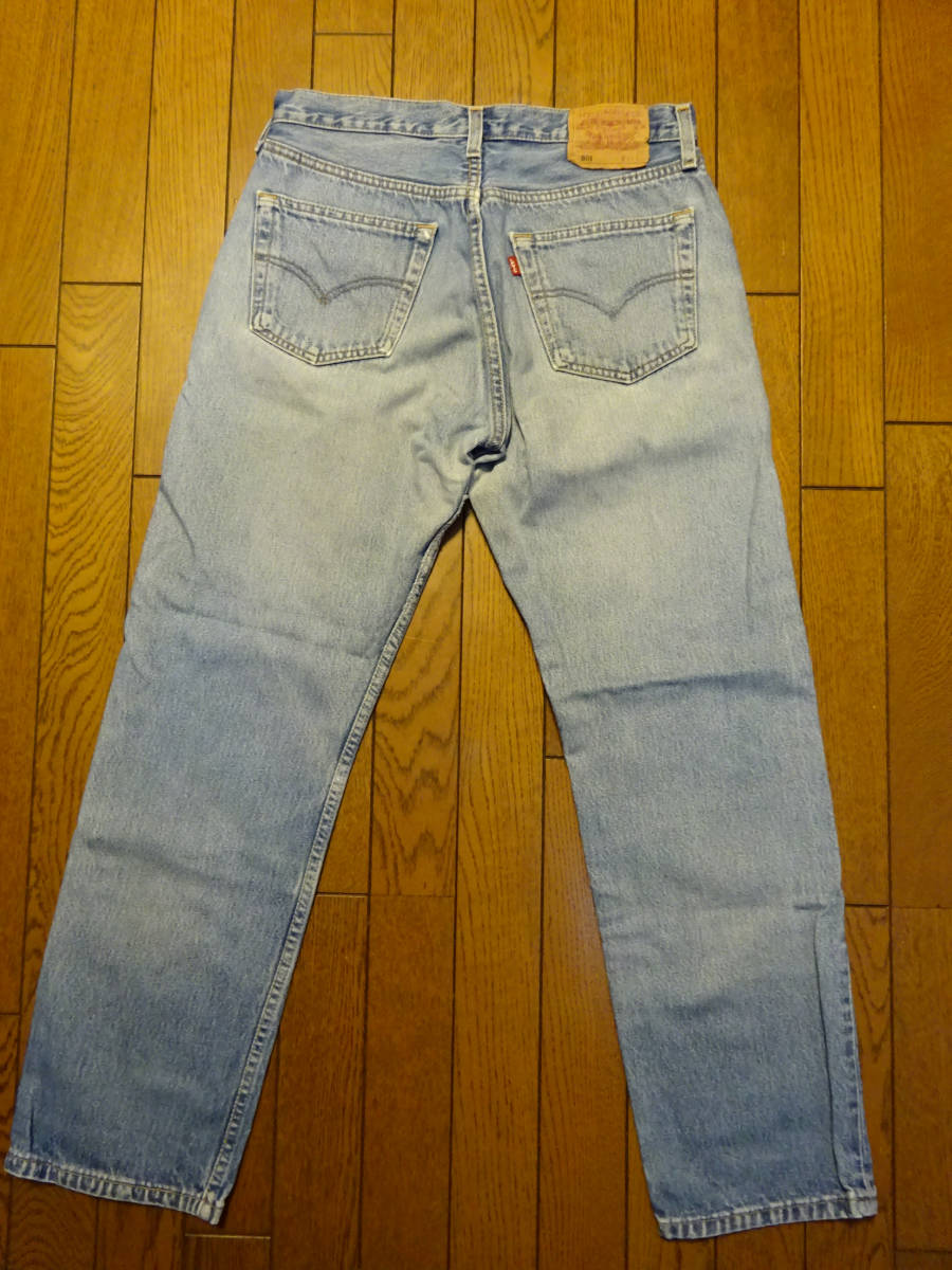 ★リーバイス Levi’s 501 スモールe ボタンフライ W33 used品★_画像5