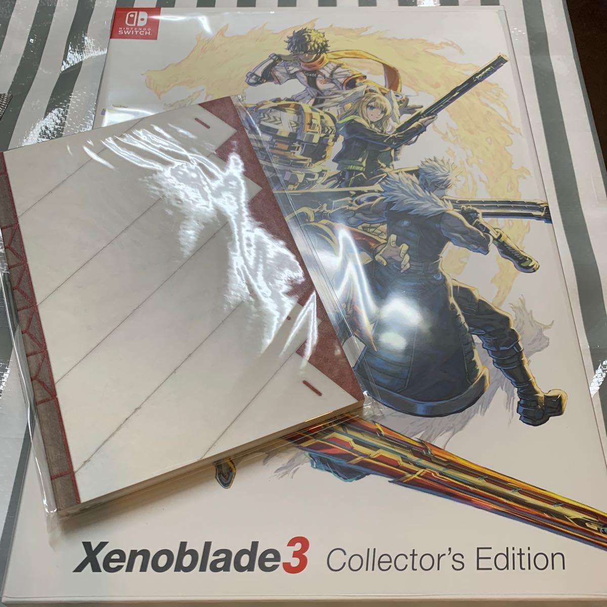 新品　ゼノブレイド3 特典のみ コレクターズエディション ミオの日記帳風ノート Xenoblade3 Collector's Edition