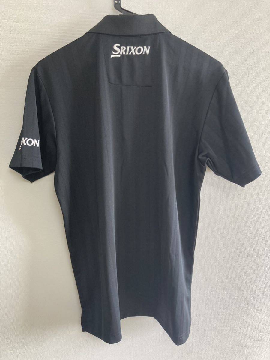 スリクソン ポロシャツ 半袖 srixon ゴルフ Mサイズ 黒_画像2