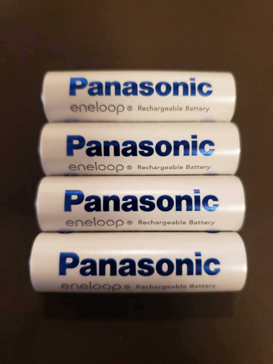 ★ネコポス込み 単3形 4個 新品未使用品 Panasonic eneloop 充電池 エネループ ★_画像1