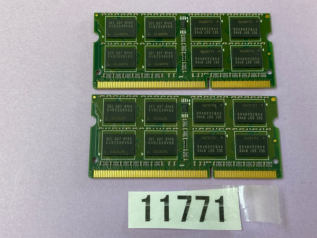 INNODISK 2RX8 PC3-12800S 8GB 4GB 2枚組 1セット 8GB DDR3 ノートパソコン用メモリ DDR3-1600 4GB 2枚 8GB DDR3 LAPTOP RAM_画像3