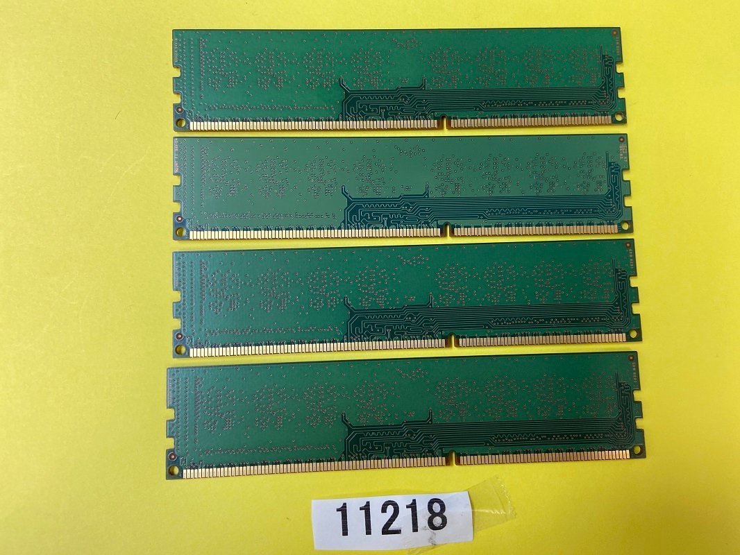 SAMSUNG 1Rx8 PC3-12800U 16GB 4GB 4枚 16GB DDR3 デスクトップ用 メモリ DDR3-1600 4GB 4枚 セット 240ピン ECC無し DDR3 DESKTOP RAM_画像1