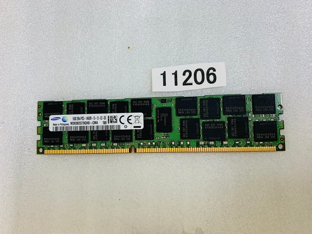 SAMSUNG PC3-14900R 16GB DDR3 デスクトップ用 メモリ DDR3-1866 16GB DDR3L Registered ECC サーバー用 メモリ_画像2