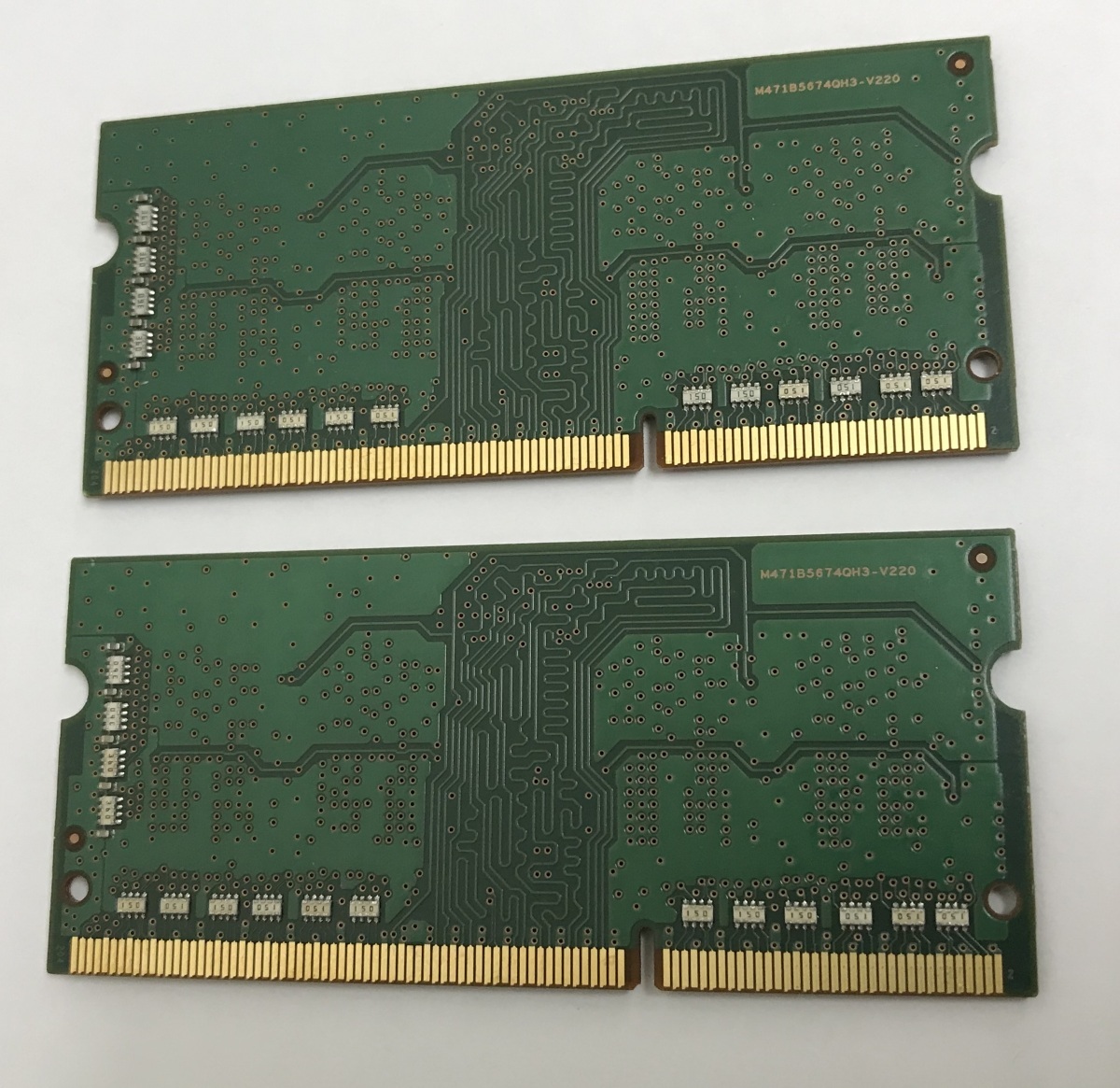 SAMSUNG 1RX16 PC3L-12800S 4GB 2GB 2枚組 1セット 4GB DDR3L ノートPC用 メモリ 204ピン DDR3L-1600 2GB 2枚 DDR3L LAPTOP RAM_画像5