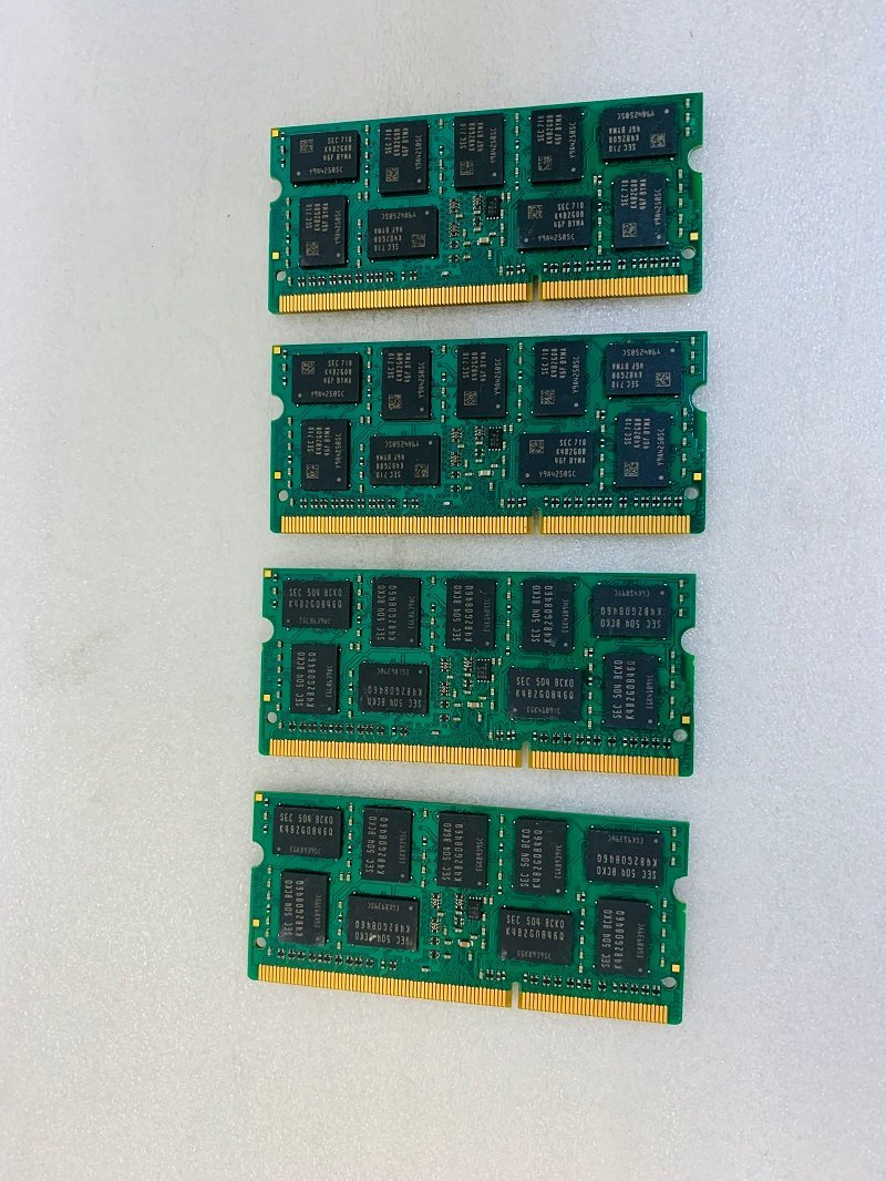 TRANSCEND DDR3 1600 ECC 4GB 4枚 DDR3 PC3-12800E ECCノートパソコン ECC サーバー用 メモリ_画像3