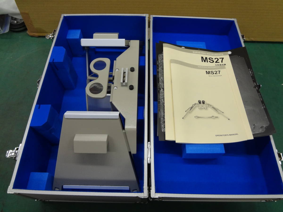 ■ソキア　SOKKIA MS27 立体顕微鏡　反射実体鏡　航空写真　測量　SOKKISHA/測機舎　TOPCON　トプコン【4】