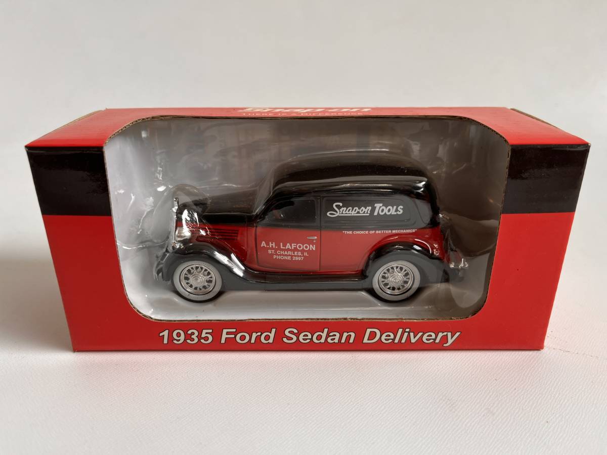 ★新品未使用＊1/38 スナップオン Snap-on ダイキャスト 1935 Ford Sedan Delivery フォードセダンデリバリー★_画像1