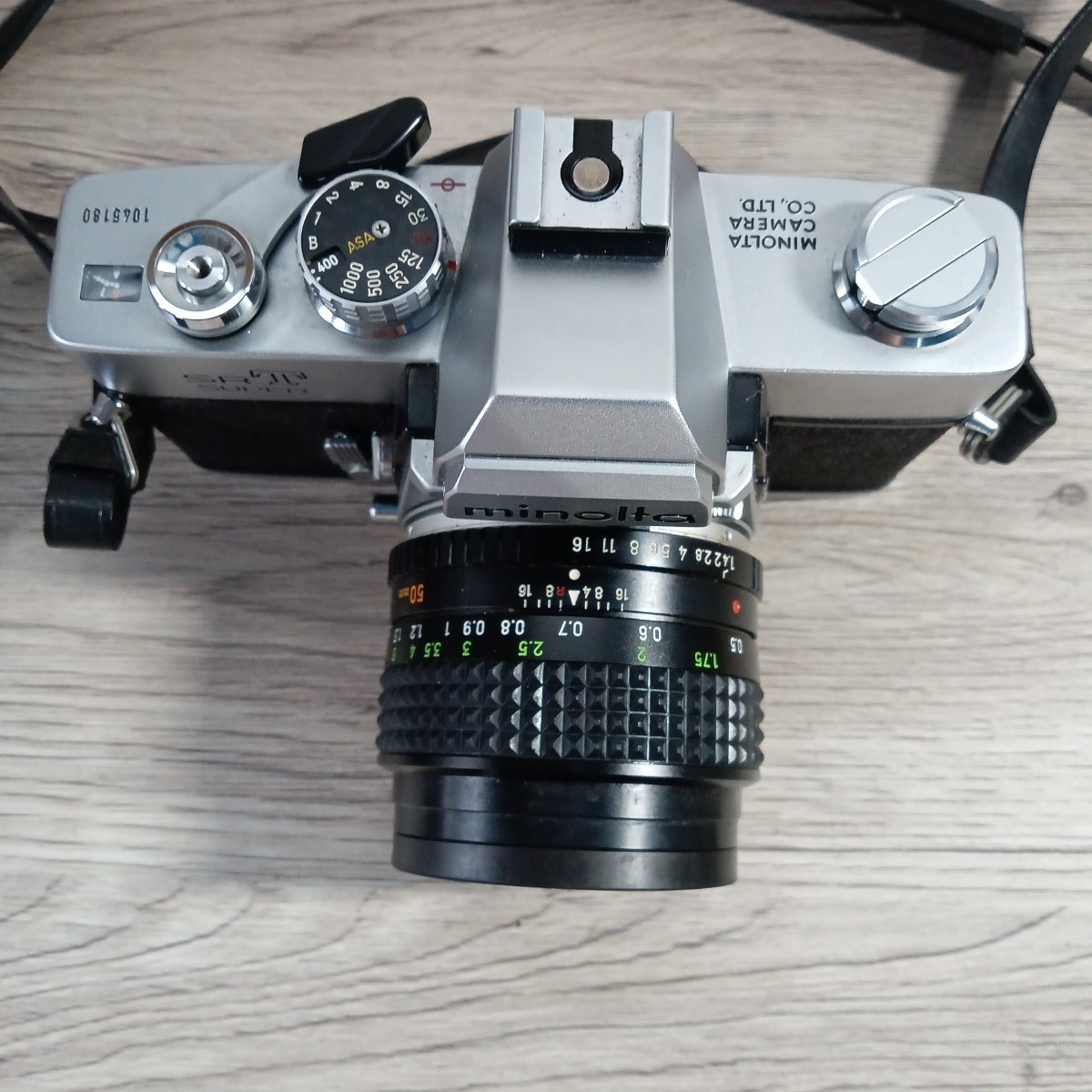 フィルムカメラ ミノルタ minolta SRT SUPER(レンズ付属1:1.4 f=50mm_画像3