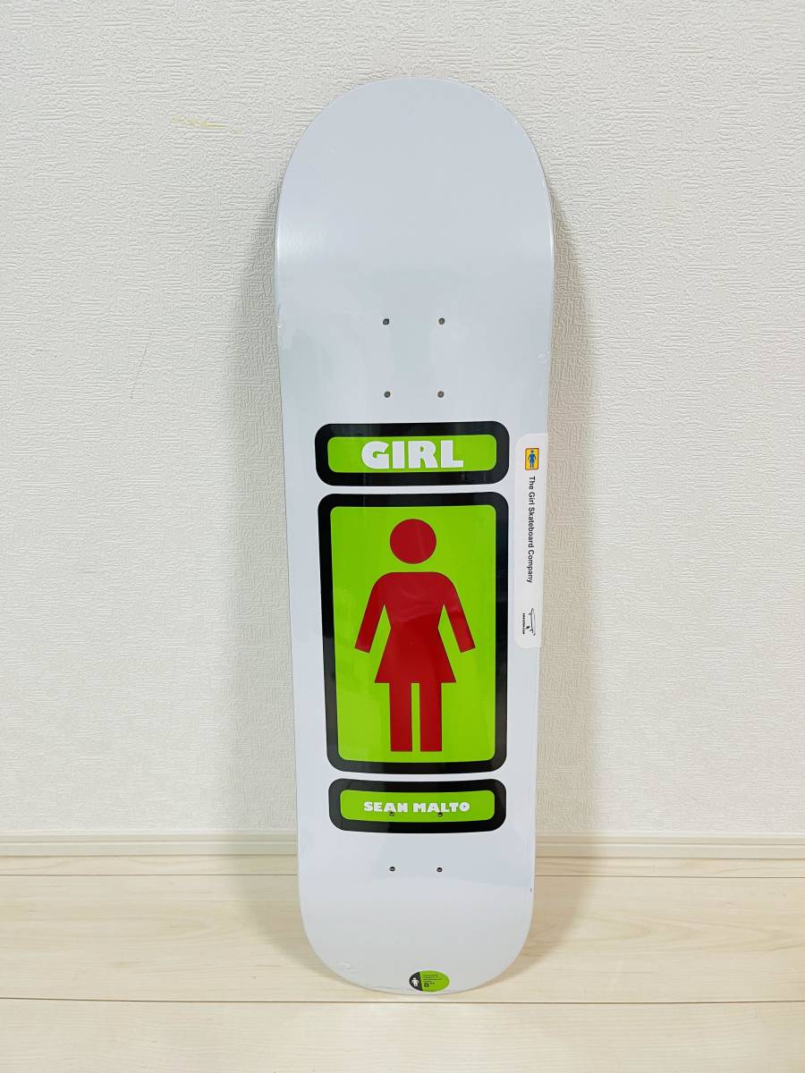 ガール　GIRL　スケートボードデッキ　8.0*31.5　SEAN MALTO