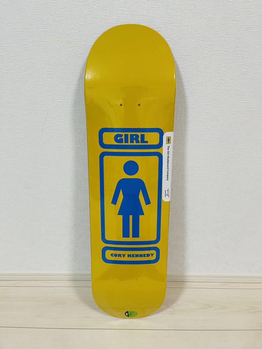 ガール　GIRL　スケートボードデッキ　8.0*31.5　CORY KENNEDY