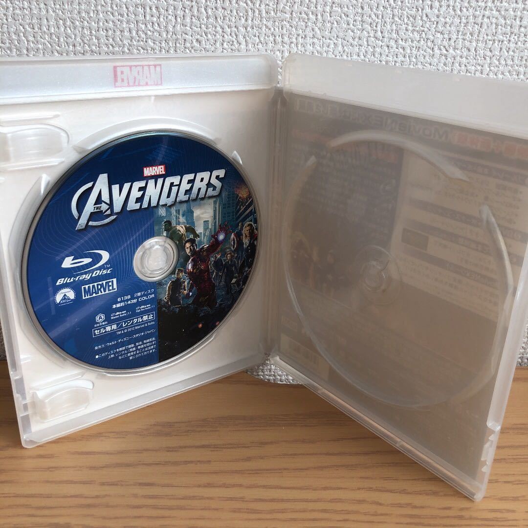 アベンジャーズ 全作 セット MovieNEX 純正ケース Blu-ray_画像3