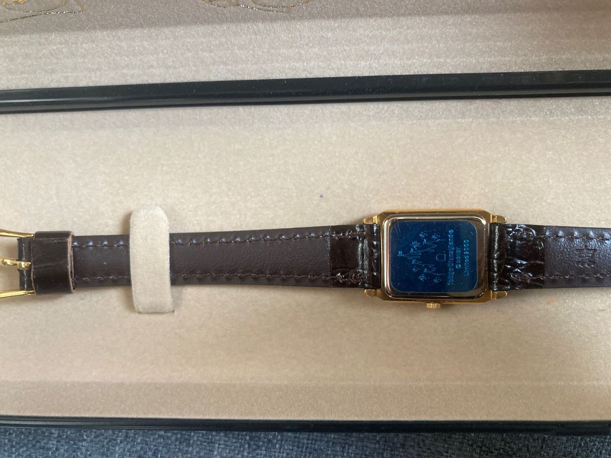 ディズニーランド　オリジナル腕時計 1999年購入品保証書あり説明書あり