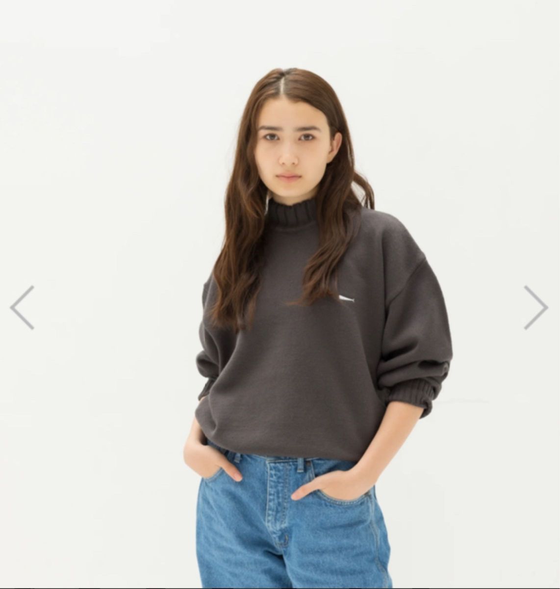 Sサイズ DESCENDANT STRAND MOCK NECK KNIT ディセンダント Sサイズ DESCENDANT STRAND MOCK NECK KNIT ディセンダント