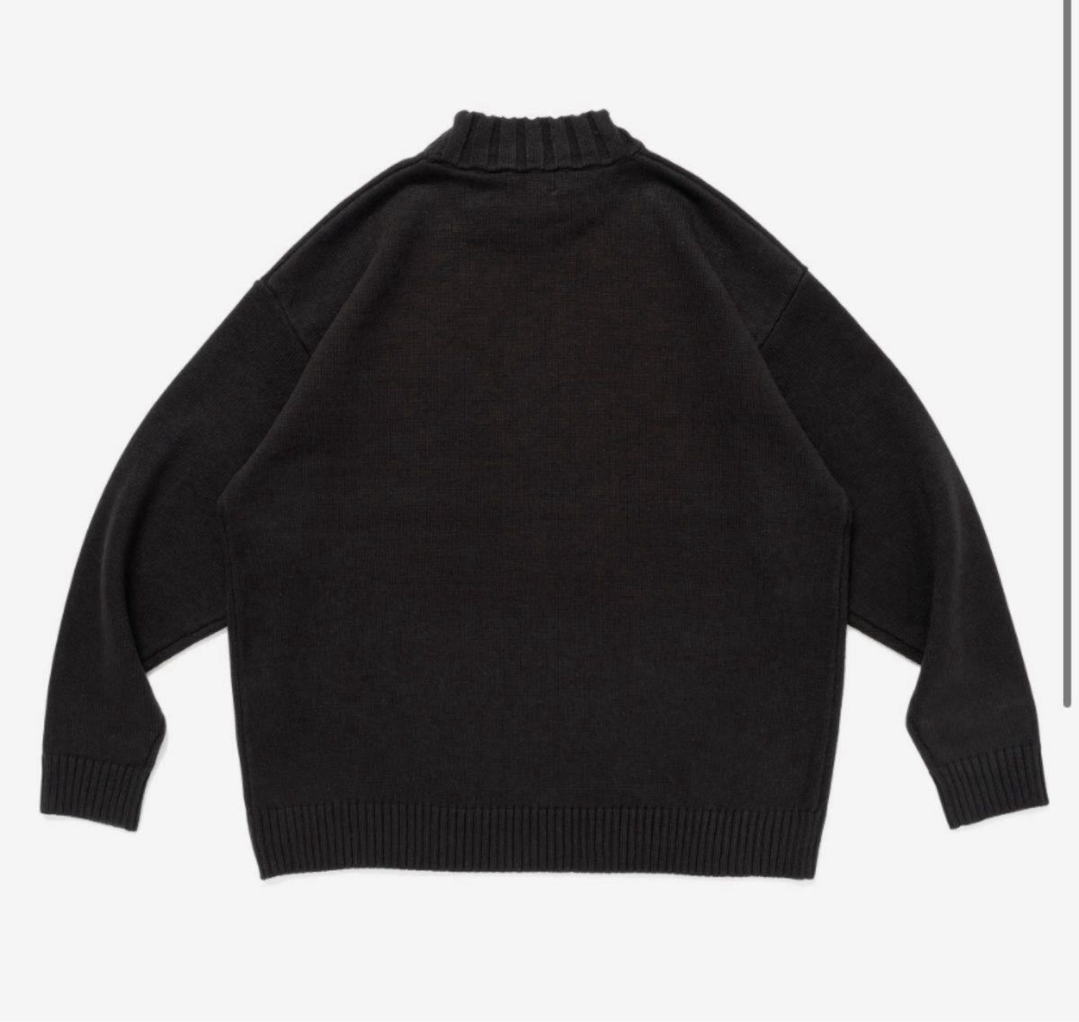 Sサイズ DESCENDANT STRAND MOCK NECK KNIT ディセンダント Sサイズ DESCENDANT STRAND MOCK NECK KNIT ディセンダント