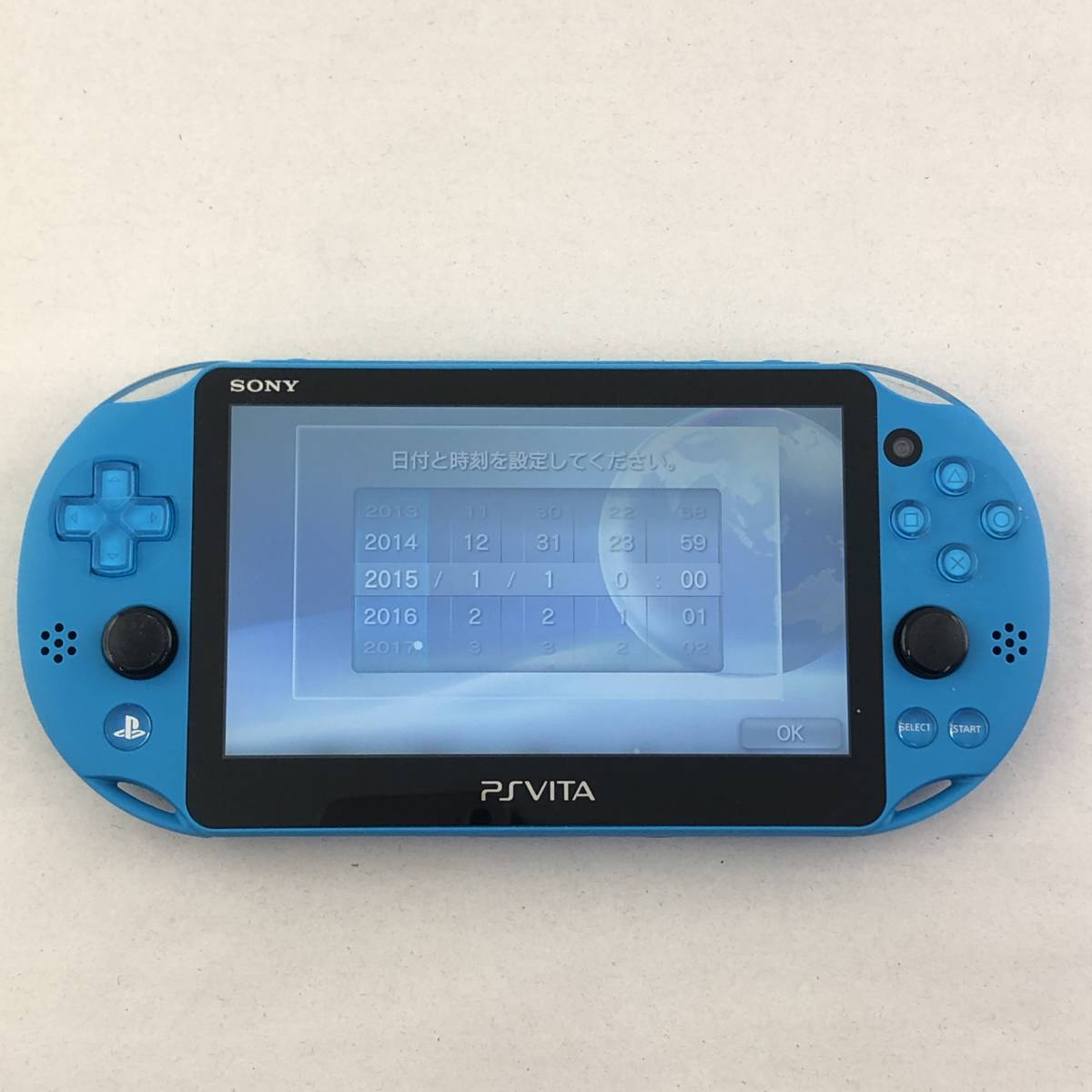 【1円～】PlayStation Vita PCH-2000 ブルー 　本体のみ　中古　PSVITA　SONY　ソニー_画像1