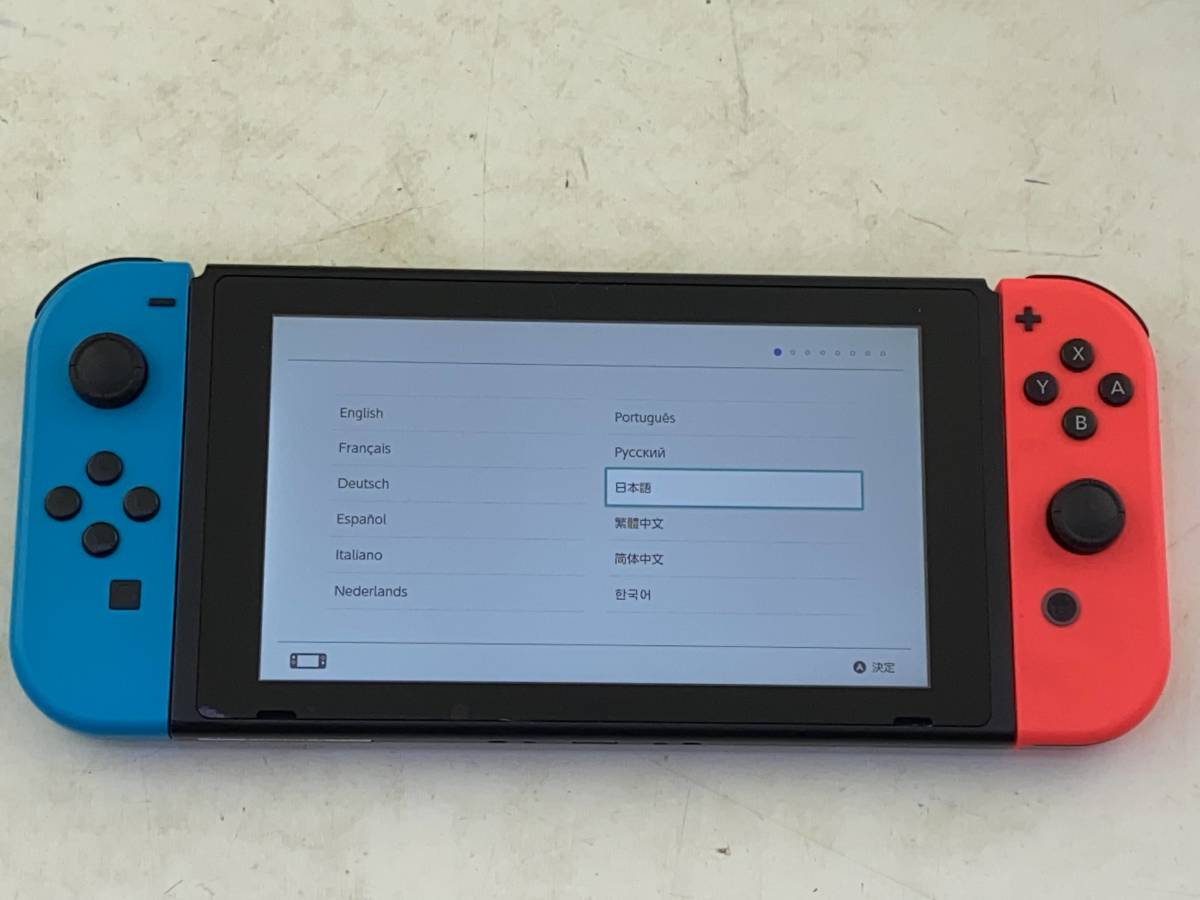 【1円～】任天堂 スイッチ 本体 強化型 ネオン NINTENDO Switch_画像5