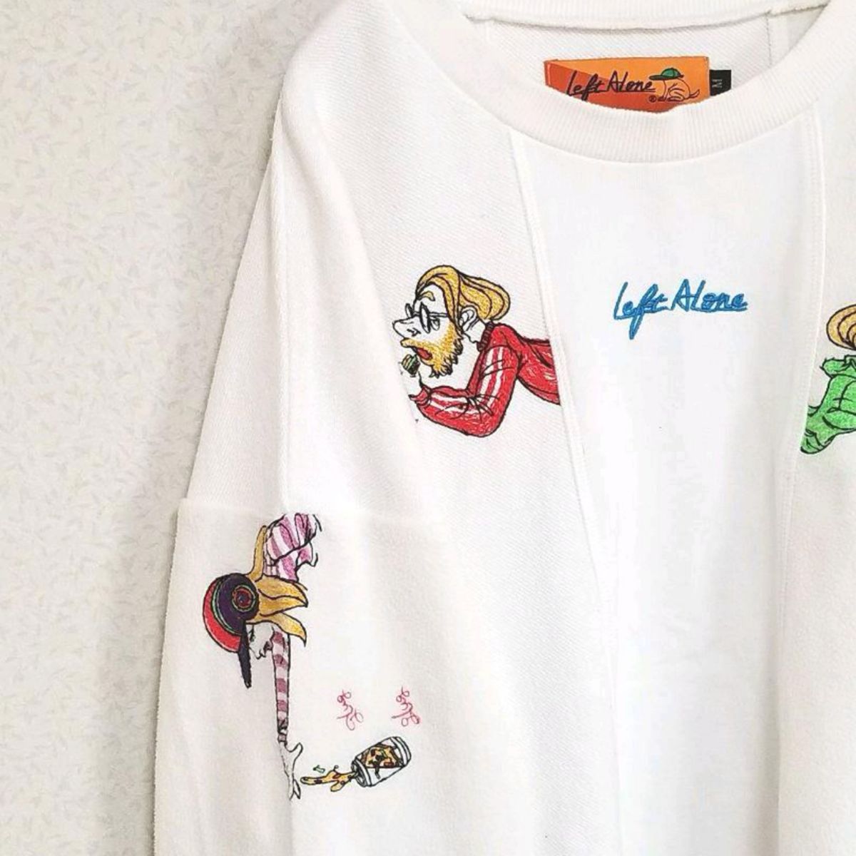 レフトアローン LEFTALONE スウェット LEFT ALONE ビンテージ レフトアローン LEFTALONE スウェット LEFT ALONE ビンテージ