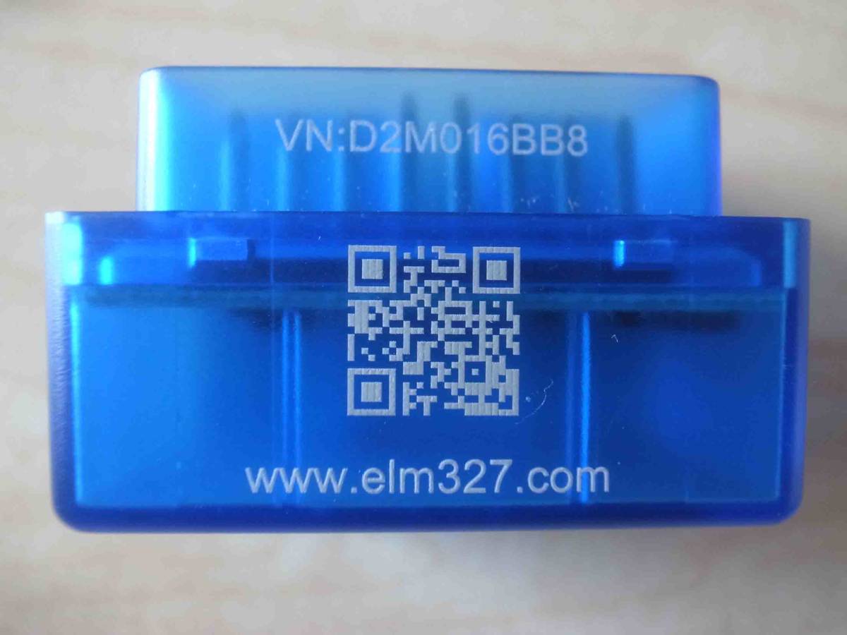 【動作品】OBD2 Bluetooth elm327 故障診断機 スキャナー OBDII 診断ツール スキャンツール _画像1