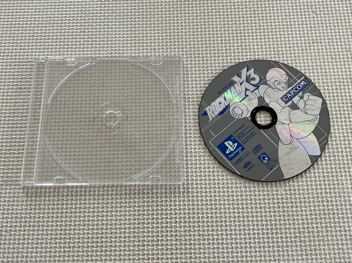 23-PS-855　プレイステーション　ロックマンX3　動作品　PS1　プレステ1　☆ディスクのみ