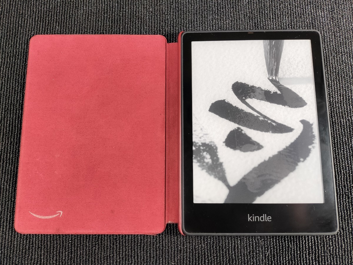 Kindle Paperwhite 第11世代 シグニチャーモデル 広告なし 32GB 電子書籍リーダー 純正カバー付き_画像1