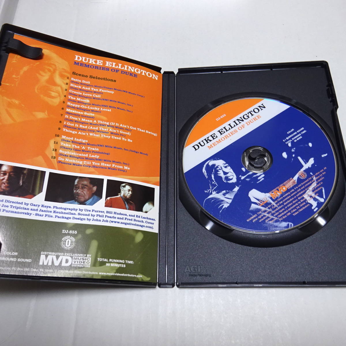 輸入盤DVD「Duke Ellington / Memories of Duke」デューク・エリントン/メモリーズ・オブ・デューク_画像3