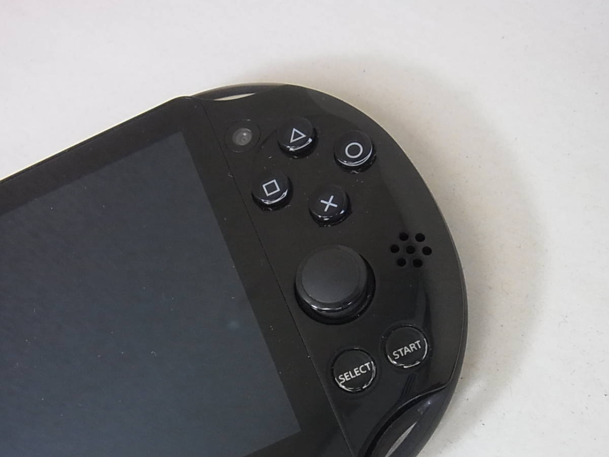 151103H10-1111H-A2■SONY■ソニー　PS VITA　Wi-Fiモデル　PCH-2000　ブラック　本体＋付属品_画像5