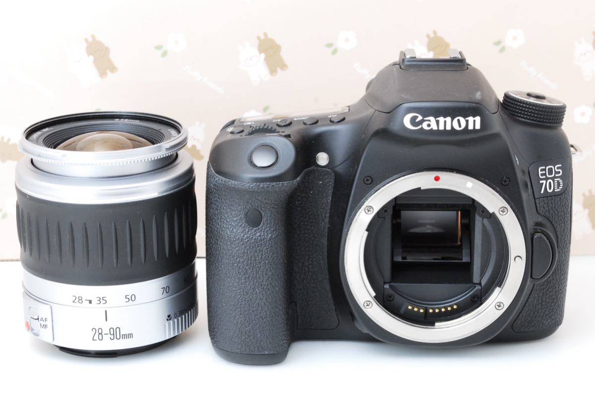 Wi-Fi搭載＆自撮りOK Canon EOS 70D 高性能デジタル一眼レフカメラ 