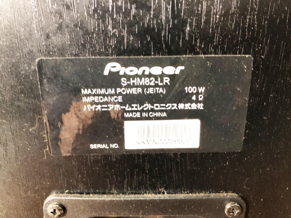 ★ 中古★Pioneer パイオニア ハイレゾ対応 スピーカー システム ペア ブックシェルフ型【S-HM82-LR】CHXA_画像9